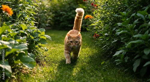 Golden Hour Prowler AI Generated