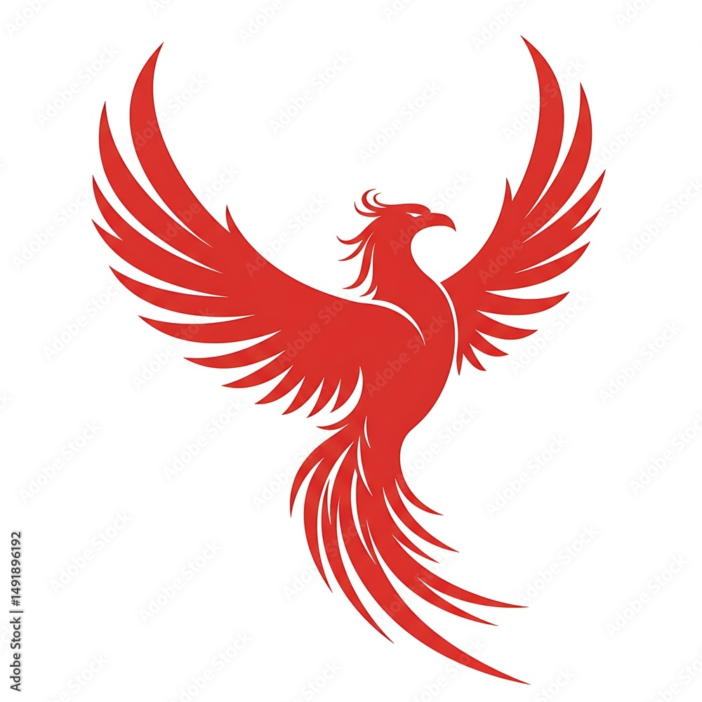 Obraz premium Crimson Ascent