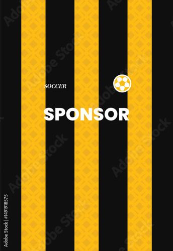 Sport jersey template design. Sport t-shirt mockup design. Vector illustration