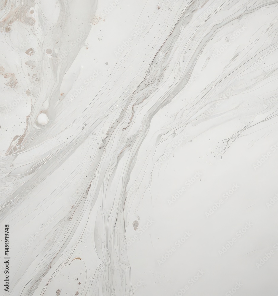 Soft white background with faint, organic marbling effect  ,  veins,  pattern