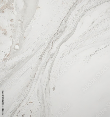 Soft white background with faint, organic marbling effect  ,  veins,  pattern