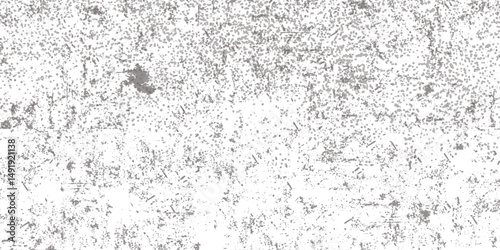 Abstract vector noise. Small particles of debris and dust. Distressed uneven background. Grunge texture overlay with fine grains isolated on white background