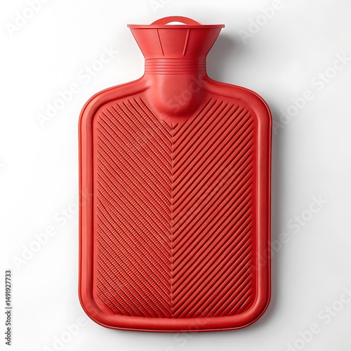 Red Hot Water Bottle Ready for Use