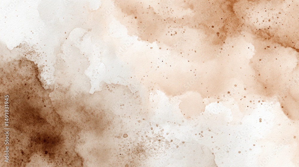 Abstract watercolor wash in warm tones Abstract watercolor wash in warm tones