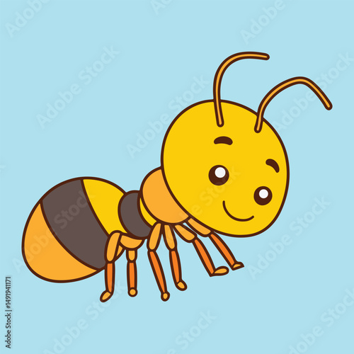 A Small Insect An Ant and Life Characteristics