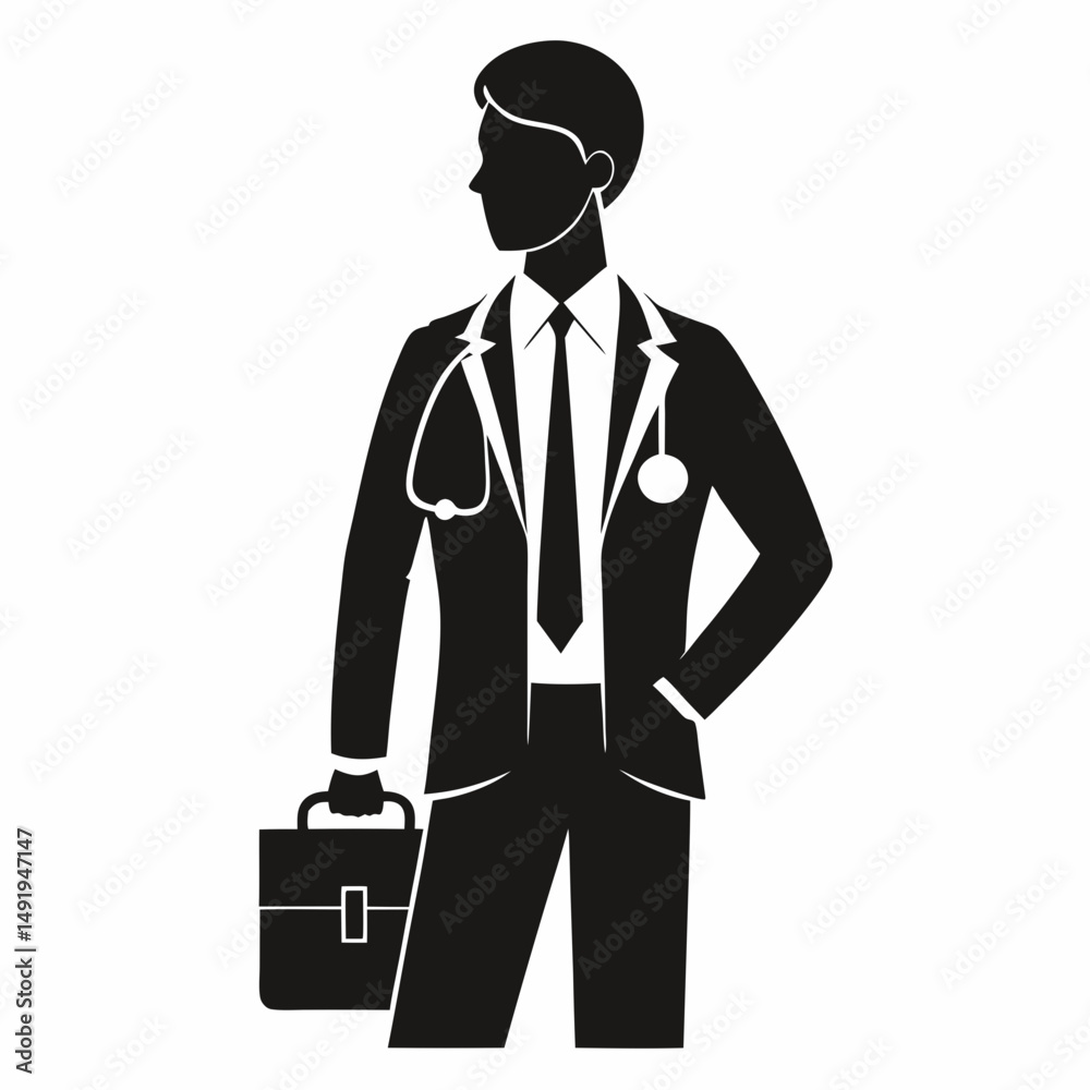 businessman with briefcase businessman with briefcase