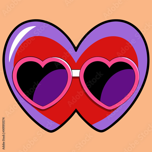 heart with a heart