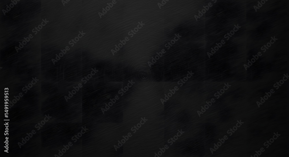 Obraz premium Midnight Forest: An Abstract Dark Landscape