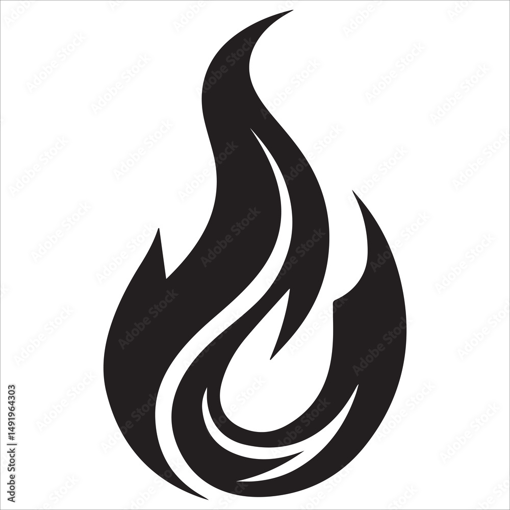 fire silhouette vector fire silhouette vector