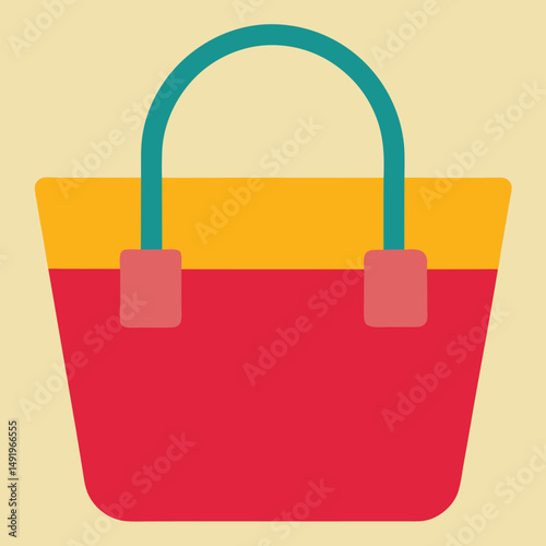 Bag Vector Illustration – High-Quality Graphic of Tote, Handbag, or Backpack for Design Projects