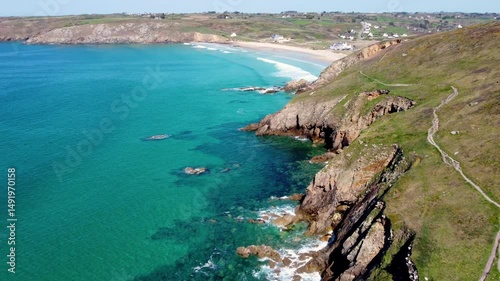 Plage de la Baie des Trépassés, Clédun-Cap-Sizun, Plogoff, Bretagne, Finistère