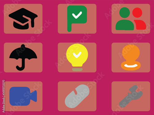 Original, Unique and Attractive icons for web, mobile application and others