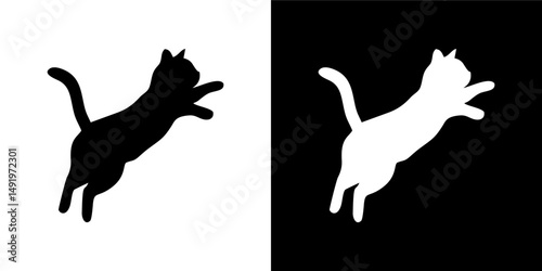 Elegant Feline Pose Variation 