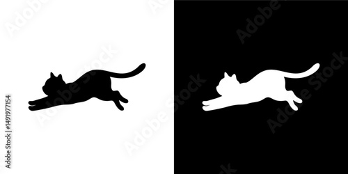 Side View of a Cat Variation 