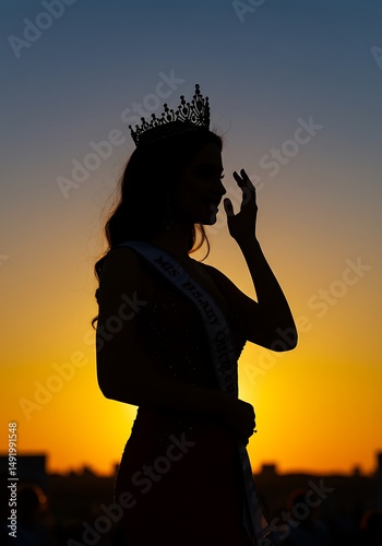 Sunset Majesty AI Generated