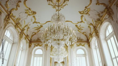 Grand Crystal Chandelier in Palace Hall