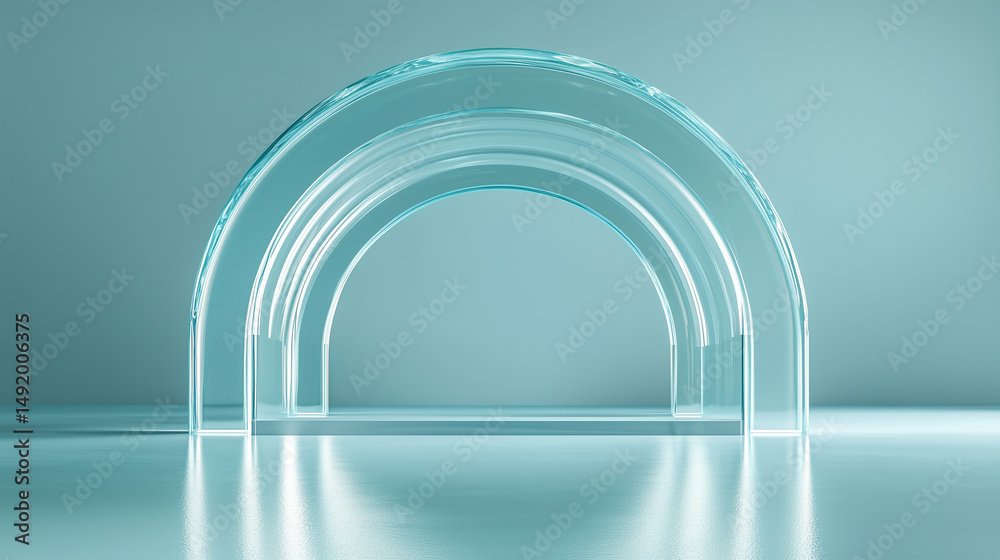 Obraz premium empty glass window