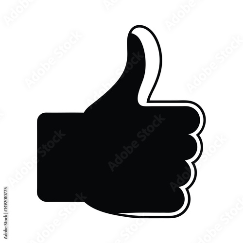 thumb up and down