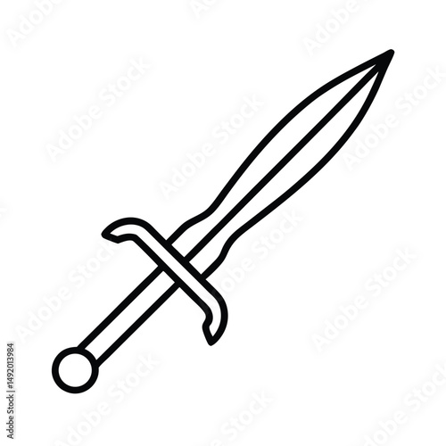 sword vector illustration