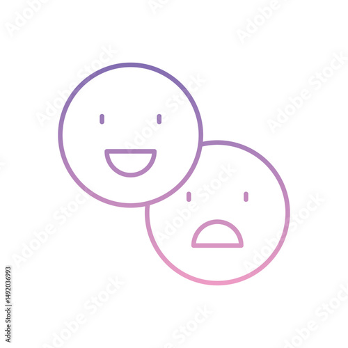 Behaviour Icon vector stock illustration