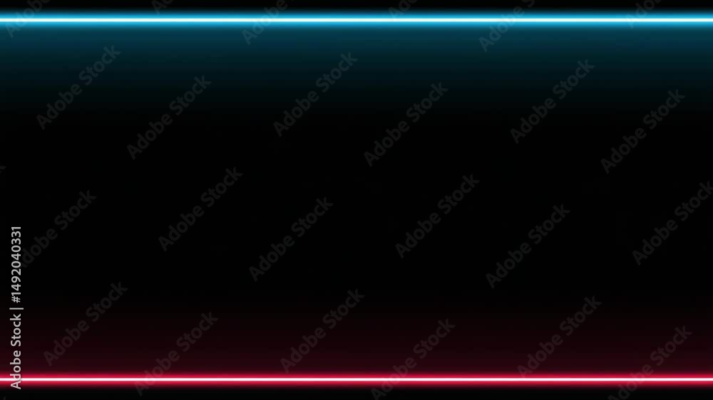 Vibrant Neon Frame with Glowing Blue and Red Lines Creates Striking Contrast Against Dark Background, Evoking Futuristic and Dynamic Atmosphere for Modern Digital Designs Vibrant Neon Frame with Glowing Blue and Red Lines Creates Striking Contrast Against Dark Background, Evoking Futuristic and Dynamic Atmosphere for Modern Digital Designs