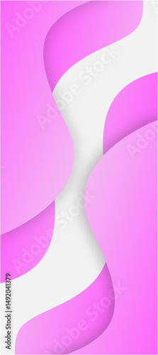 Pink Minimal Elegant Abstract Lineer Crease Pattern Vector Background