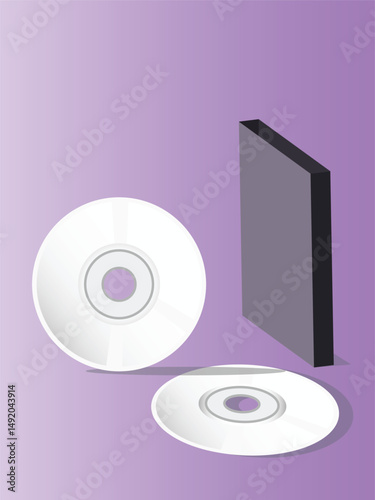 Compact Disc and DVD Case Digital Media Storage Solution