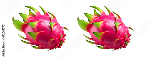 r illustration of a dragon fruit, isolated on a transparent background