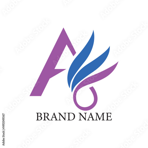 Letter A Logo Design – Modern Geometric Business Letter for Company Branding