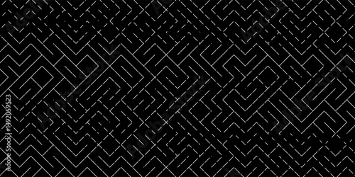 Labyrinth vector rectangle shape. Maze (labyrinth) game illustration