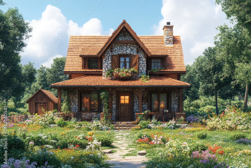 Where Time Slows Down in the Rustic Countryside Where Time Slows Down in the Rustic Countryside