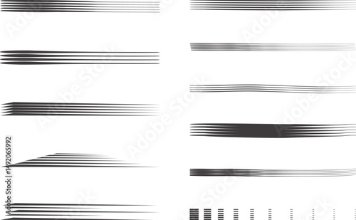 black and white vector banner set with clean blank templates for web business and design use