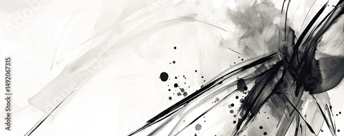 Abstract Ink Splatter (2)