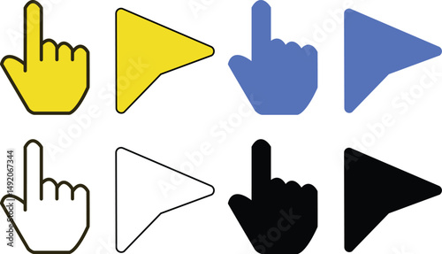 hand cursor collection