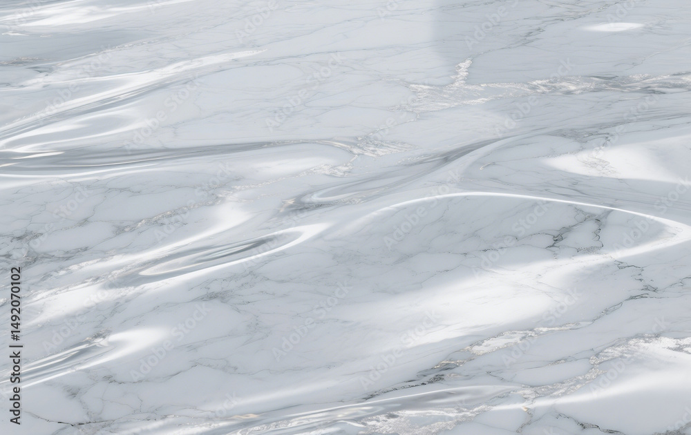 Obraz premium Luxurious Silver Marble Stone Texture Pattern