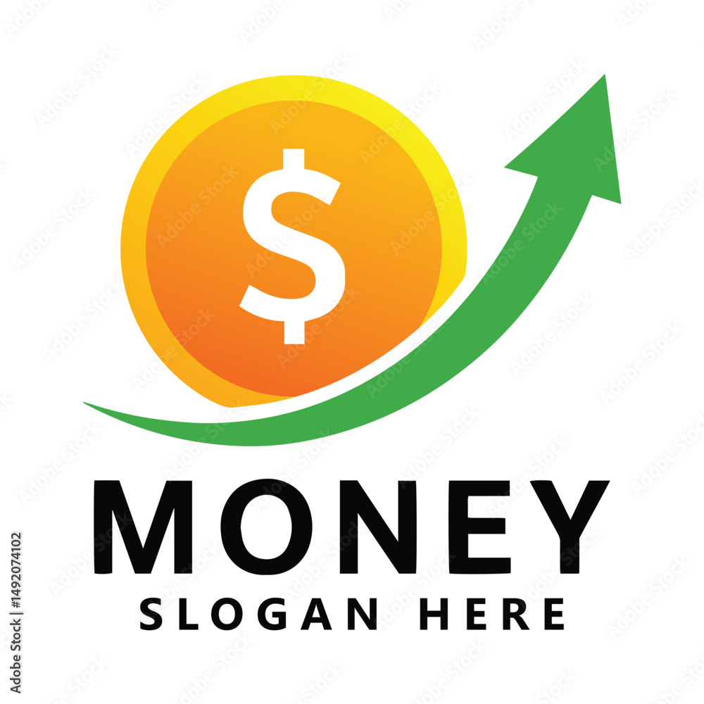 Fototapeta premium Money Growth Icon