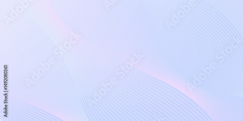 Luxury background with multi colored line pattern (guilloche curves). Premium pastel vector tech backdrop for business template, digital formal certificate