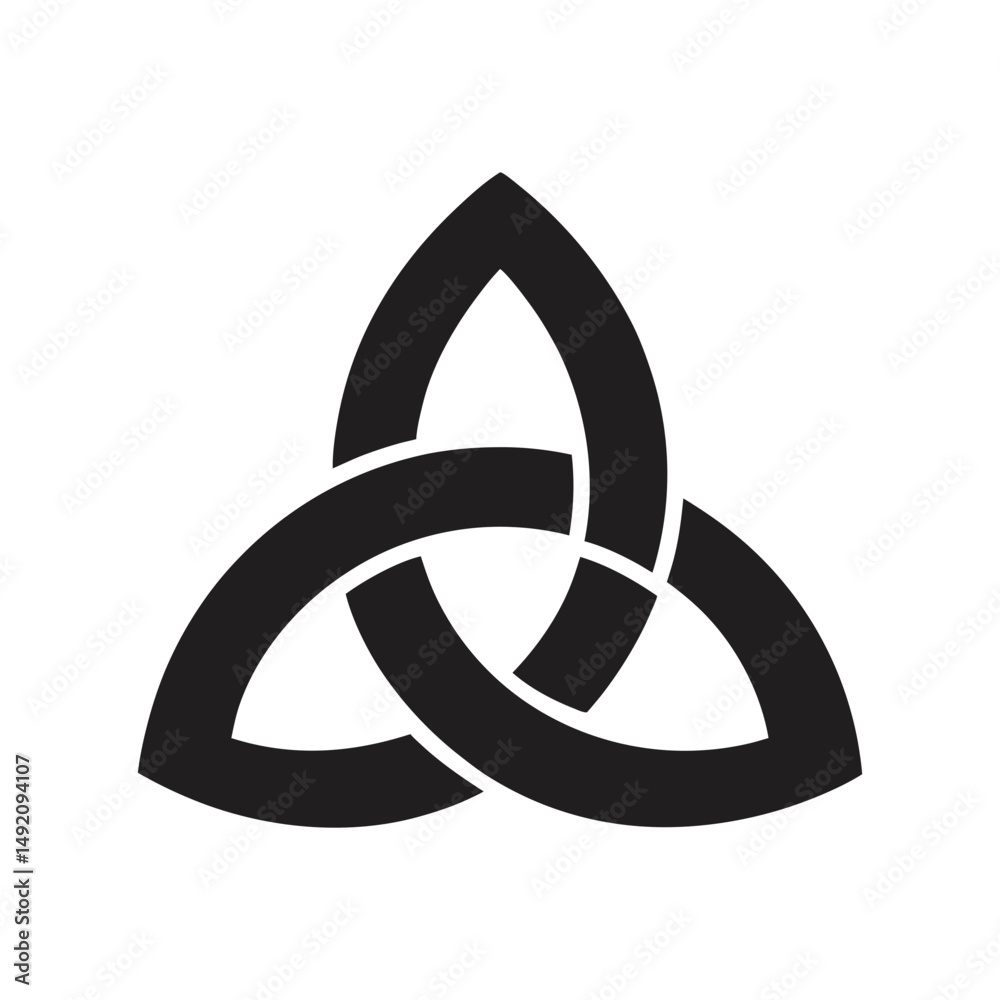celtic knot symbol vector icon celtic knot symbol vector icon