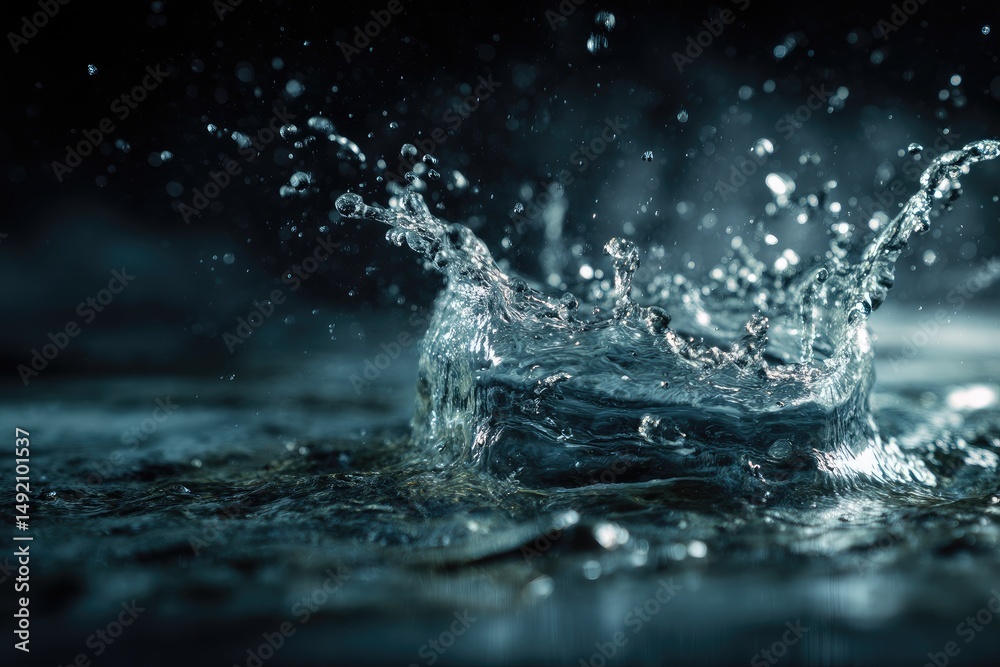 Water Splashing Impact Water Splashing Impact
