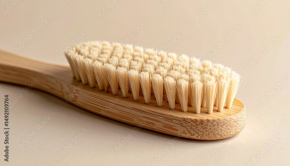 wooden brush and comb