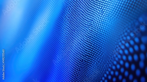 Abstract Blue Dot Pattern