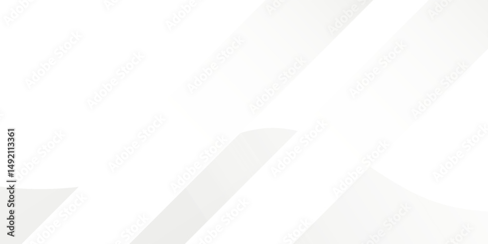 3D white geometric abstract background overlap layer on bright space with rounded rhomb effect decoration. eps 10