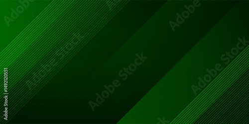 Abstract green sporty background overlap template vector with overlay lines and shapes.Dark green background with smooth pattern design.Eps10 vector
