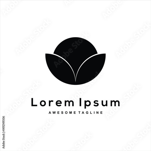 Leaf Silhouette logo