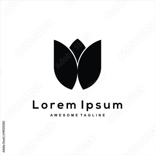 Leaf Silhouette logo