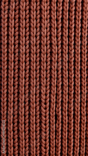 Brown knit texture