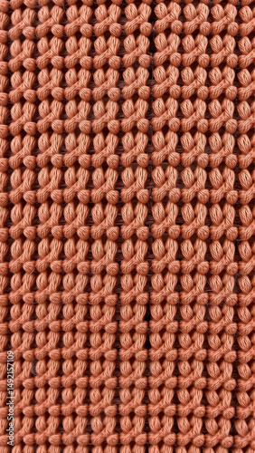 Brown knit texture
