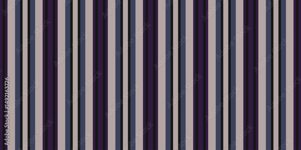 Obraz premium Elegant vertical stripes in muted purples, grays, and blacks create a sophisticated background ideal for websites, presentations, or textile design.
