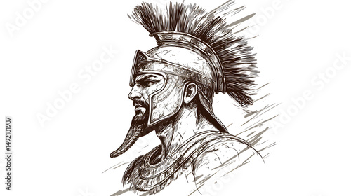 Finely Detailed Pen Drawing of An Ancient Warriors Bus F09d0a87 897f 4353 8674 2070e4e187d8 1
