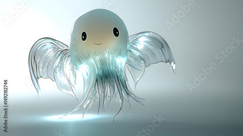 Floating Jelly Like Spirit Beast with Translucent Wing 94658529 F208 42b7 A8a2 8a91316ced21 2